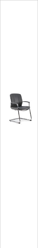 Calm Vistor Chair, Low back, Loop arms — Calm