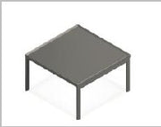 Occasional table with square top — Universal Tables (Veneer)