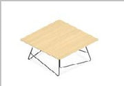 Occasional table with square top — Universal Tables (Veneer)