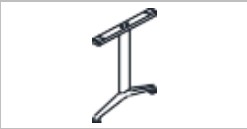Leg for panel systems — Universal Accessories