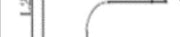 L-shaped worksurface - left-hand, curved — Universal Worksurface