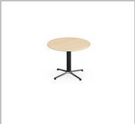 Bar-height table with round top — Universal Tables (Laminate)