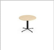 Bar-height table with round top — Universal Tables (Laminate)