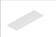 Steel top for 36" locker — Steelbox