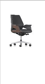 Coupe Task Chair, Mid back, Fully upholstered, Leather — Coupe Ii