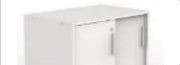 Fixed cabinet with sliding doors — Universal Storage