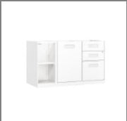 Storage cabinet with drawers on right — Verdure S
