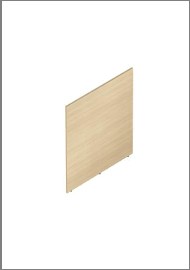 L return single-sided end Panel(Right) — Verdure S