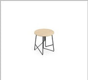 Occasional table with round top — Universal Tables (Laminate)