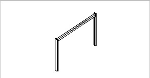 Single-sided post leg — Verdure X