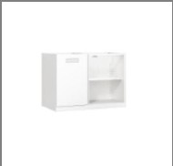 Storage cabinet with door on left — Verdure S