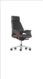 Coupe Task Chair, High back, Fully upholstered, Leather — Coupe Ii