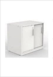 Fixed cabinet with sliding doors — Universal Storage