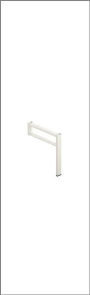 Side leg for 24" worksurface. — Verdure S