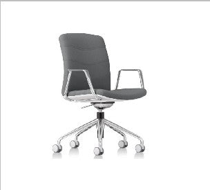 Rachel Conference Chair,Fully upholstered, Loop — Rachel