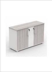 Storage cabinet with locking laminate doors — M Cabinet