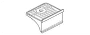 Small worksurface bracket — Universal Accessories