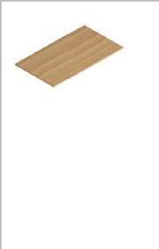 Laminate top 36" for locker — Steelbox
