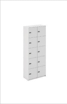 10-door locker unit — M Cabinet