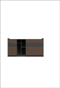 Service Credenza — W Cabinet