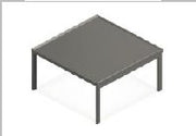 Occasional table with square top — Universal Tables (Veneer)