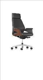 Coupe Task Chair, High back, Fully upholstered, Leather — Coupe Ii