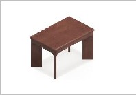 Occasional table with rectangular top — Universal Tables (Veneer)