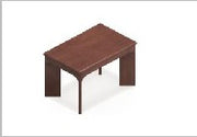 Occasional table with rectangular top — Universal Tables (Veneer)
