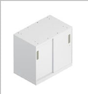 Bottom two drawer fixed cabinet — Steelbox