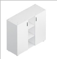 open shelf storage cabinet with digital lock — Steelbox