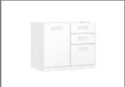 Storage cabinet with drawers on right — Verdure S