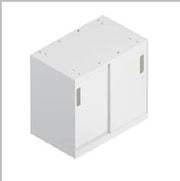 Bottom two drawer fixed cabinet — Steelbox