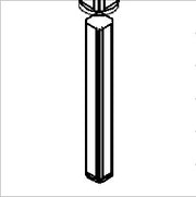 X-shaped 4-way post — Surflex Accessories