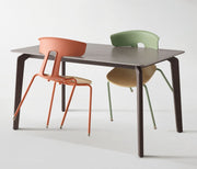 Motto Dinning Chair, Armless with 4-leg — Motto