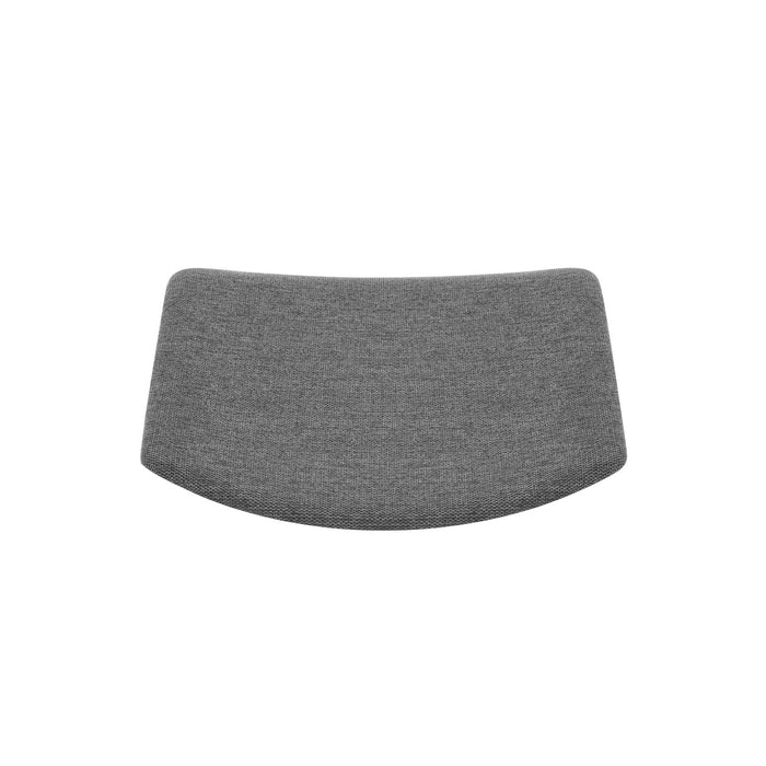 Academy Upholstered Seat Pad – Black Fabric
