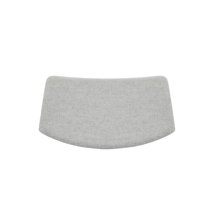 Academy Upholstered Seat Pad – Light Grey Fabric