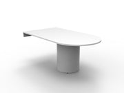 Drum Base D-End Table