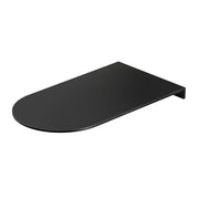 D-End Table Top – 1800 W x 1000 D – Black