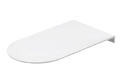 D-End Table Top – 1800 W x 1000 D – Natural White